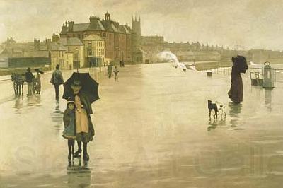 Norman Garstin The Rain it Raineth Every Day France oil painting art